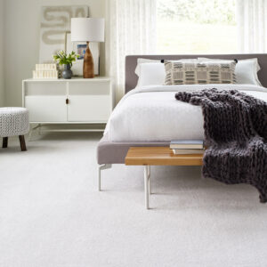 White bedroom carpet | Redd Flooring & Design Center