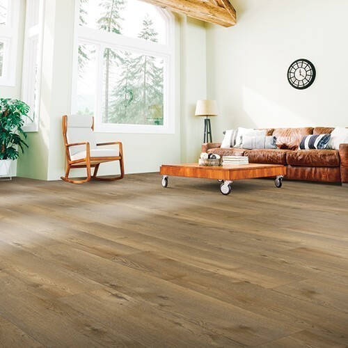 Spacious living room flooring | Redd Flooring & Design Center