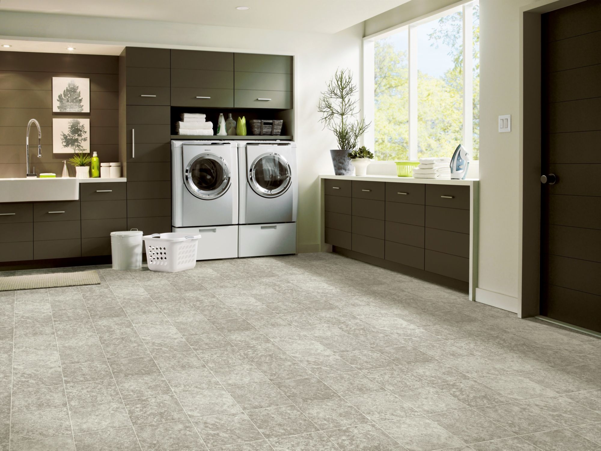 Laundry room vinyl flooring | Redd Flooring & Design Center